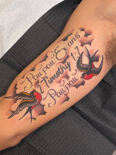 Explore tattoo shop names ideas, creative tattoo ideas in Georgetown, available at Iron Rite Tattoo South