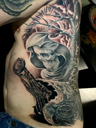 Explore bbq tattoo ideas, creative tattoo ideas in Addison, available at Cat Tattoo