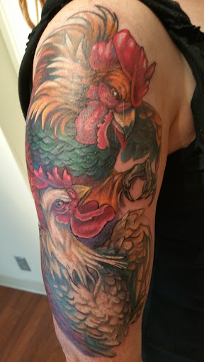 Explore sacred heart tattoo ideas, creative tattoo ideas in Boise, available at All You Can INK Tattoo Studio