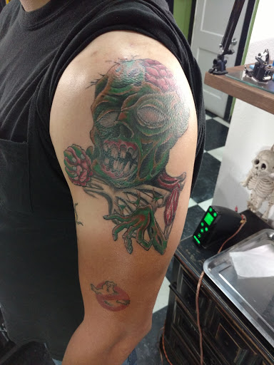 Explore jeep tattoo ideas, creative tattoo ideas in Albuquerque, available at Custom Tattoo Co