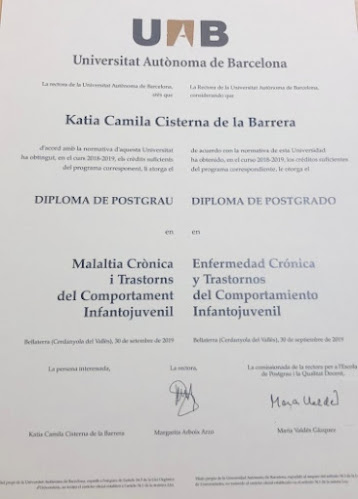 Ps Katia Cisterna De la Barrera, Psicólogo - Psicólogo