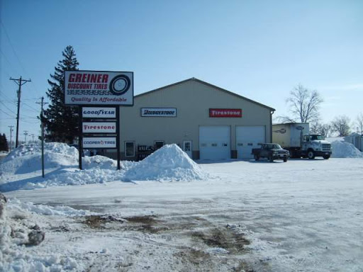 Tire Shop «Greiner Discount Tires», reviews and photos, 1409 E Washington St, Washington, IA 52353, USA