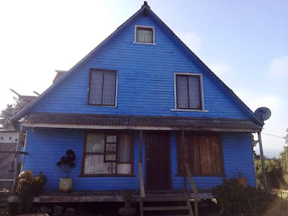 cabaña la casa azul