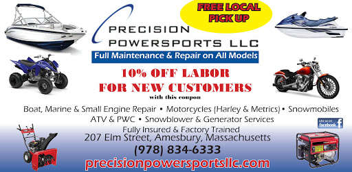 Motorcycle Shop «Precision Powersports LLC», reviews and photos, 207 Elm St, Amesbury, MA 01913, USA