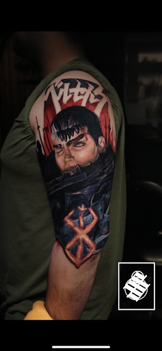 Explore father daughter matching tattoo ideas, creative tattoo ideas in Seaside, available at Sacred 8 Studios