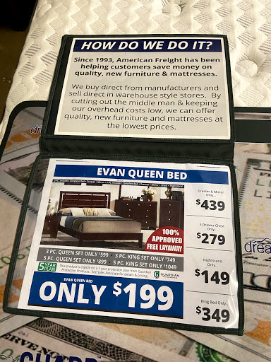 Furniture Store «American Freight Furniture and Mattress», reviews and photos, 639 Lanark Dr, San Antonio, TX 78218, USA