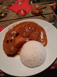 Poulet au curry du Restaurant de spécialités d'Afrique de l'Ouest Le Village à Paris - n°19