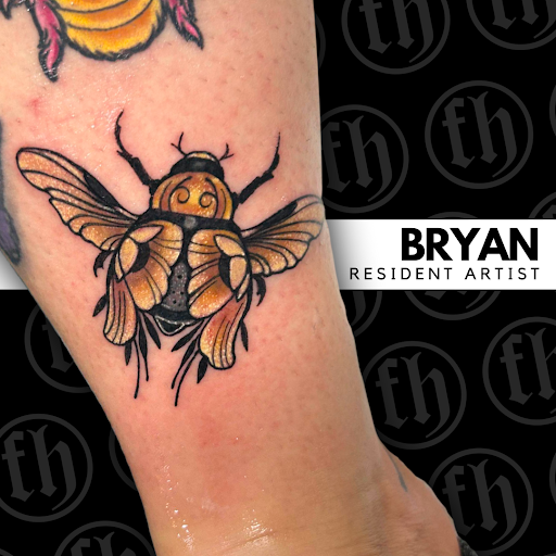 Explore tattoo space ideas, creative tattoo ideas in Colorado Springs, available at Fallen Heroes Tattoo & Piercing (Colorado)