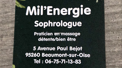 Sophrologue - Praticien en massage - Mil'Energie à Beaumont-sur-Oise
