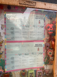 Maria Bonita à Berlin menu