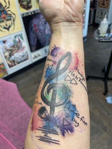 Explore cystic fibrosis tattoo ideas, creative tattoo ideas in Minneapolis, available at BROKEN HEARTS TATTOO CLUB LLC