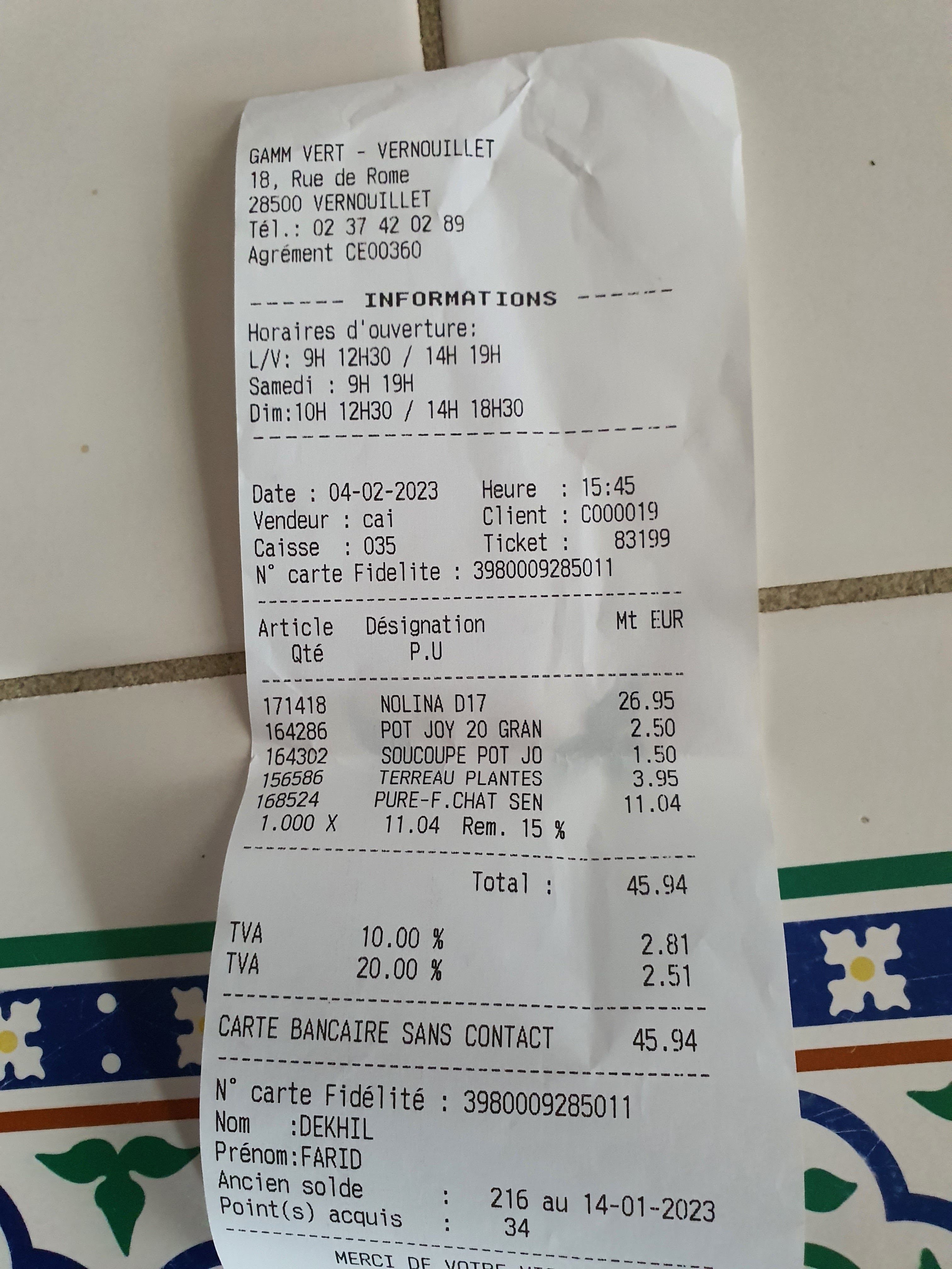 Photo n° 2 de l'avis de Dek.a fait le 09/10/2022 à 12:03