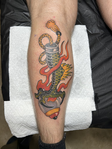 Explore grapevine tattoo ideas, creative tattoo ideas in Miami, available at Bonsai Mike Tattoos