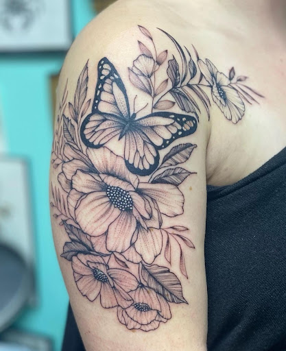 Explore tattoo placement ideas, creative tattoo ideas in Reno, available at Evolution Tattoo