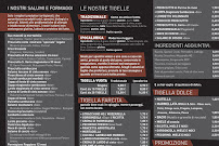 Menu / carte de Rosa Tigella à Pesaro