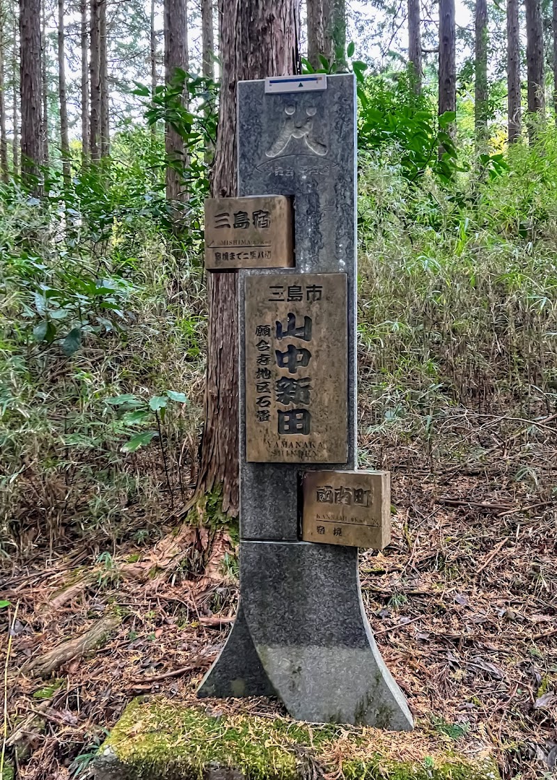 願合寺地区の石畳