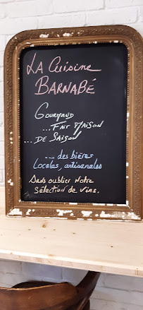 Barnabé [LA CUISINE] - Restaurant l Boulangerie l Pâtisserie l Bar à Saint-Herblain carte