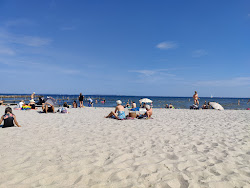 Foto von Niva Beach mit türkisfarbenes wasser Oberfläche