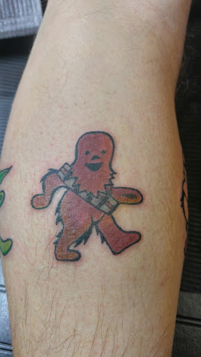 Explore curious george tattoo ideas, creative tattoo ideas in Dayton, available at Wells & Co. Custom Tattoo