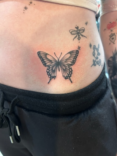 Explore blast over tattoo ideas, creative tattoo ideas in Nashua, available at Mayhem Ink Tattoo