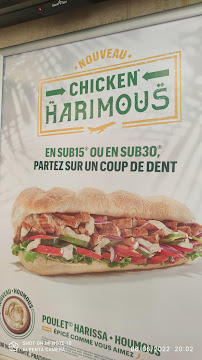 Sandwich du Sandwicherie Subway à Suresnes - n°7