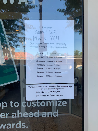 Coffee Shop «Starbucks», reviews and photos, 1245 Hancock St, Quincy, MA 02169, USA