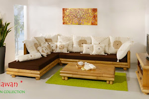 Bambus-Lounge