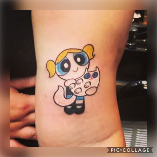 Explore saint tattoo ideas, creative tattoo ideas in Ottumwa, available at Family Tradition TattoosPiercings