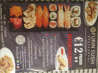 Menu / carte de Furin Sushi à Sarmeola