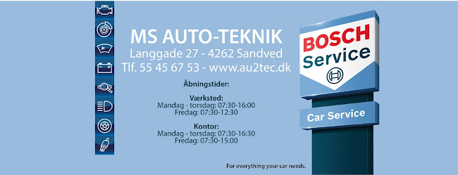Anmeldelser af MS AUTO-TEKNIK Bosch Car Service i Sandved i Skælskør - Autoværksted