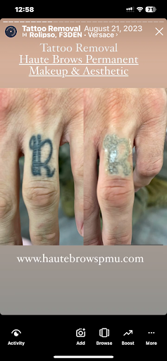 Explore love yourz tattoo ideas, creative tattoo ideas in Savannah, available at Haute Brows. Cosmetic Tattoo