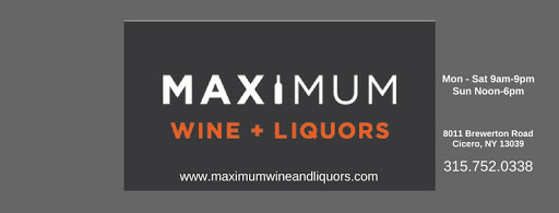 Wine Store «Maximum Wine + Liquors», reviews and photos, 8011 Brewerton Rd, Cicero, NY 13039, USA