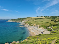 Foto di Hemmick beach con più baie spaziose
