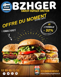 Hamburger du Restaurant de hamburgers Bzhger Bara, Burger Rennes - n°1