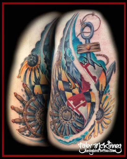 Explore cute tattoo filler ideas, creative tattoo ideas in Annapolis, available at Lucky Bird Tattoo