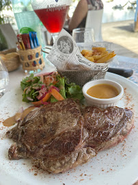 Steak du Restaurant français Le P'Tit Îlet à Saint-François - n°4