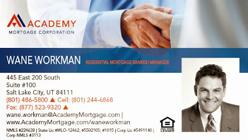 Mortgage Lender «Wane Workman - Academy Mortgage Corporation», reviews and photos
