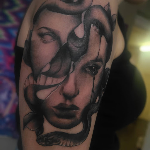 Explore nefertiti tattoo ideas, creative tattoo ideas in Valdosta, available at Acid Ink Tattoos