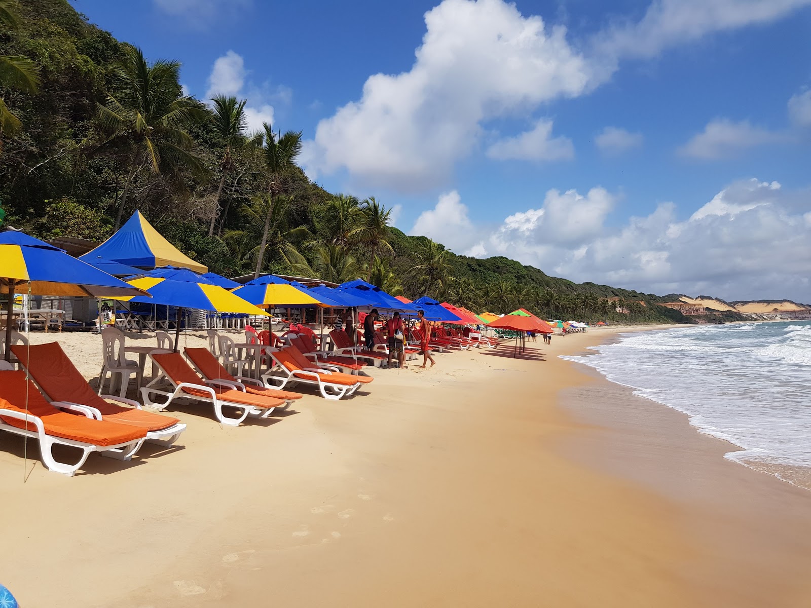 Foto van Madeiro Beach en de nederzetting