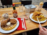 Gaufre du Restaurant de cuisine américaine moderne Gumbo Yaya Chicken and Waffles à Paris - n°2