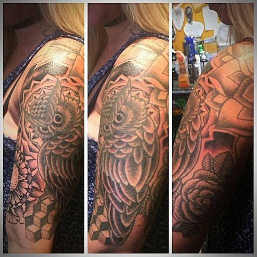 Explore lady and the tramp tattoo ideas, creative tattoo ideas in Asheboro, available at Blue Luna Tattoo Company, LLC