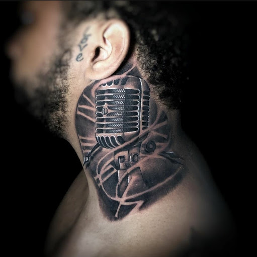 Explore cash tattoo ideas, creative tattoo ideas in Stockbridge, available at Black Rose Tattoo Collective