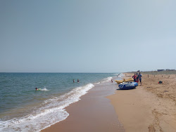 Φωτογραφία του Izberbash Parus Beach με μακρά ευθεία ακτή
