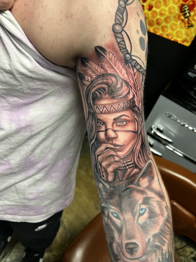 Explore half sleeve tattoo ideas male, creative tattoo ideas in El Paso, available at DBSTattoo Studio