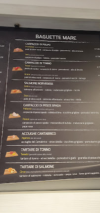 Come Vuoi à Taranto menu