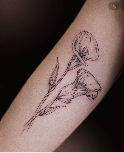 Explore small initial tattoo ideas, creative tattoo ideas in San Francisco, available at Two Cranes Tattoo