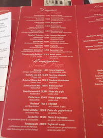 Menu du Pizzeria Arc - Restaurant Hotel Krone à Bruneck