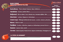 Pizzeria Bella Italia à Arudy (la carte)