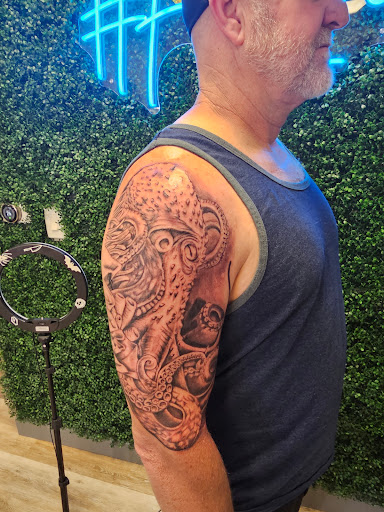 Explore tattoo shade ideas, creative tattoo ideas in Oviedo, available at Fine Ink Studios Tattoos