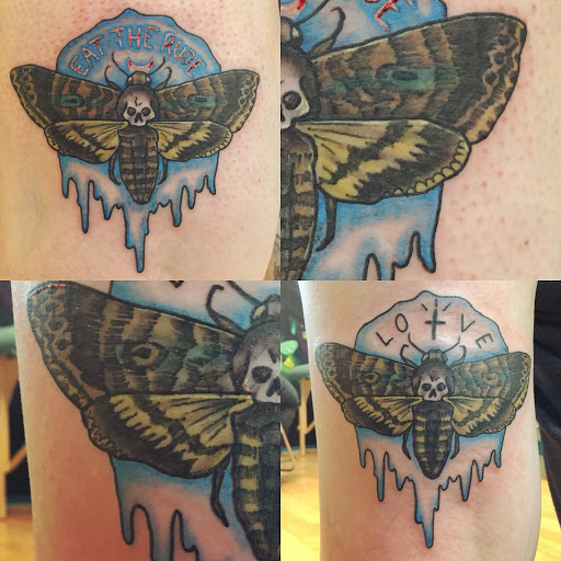 Explore st christopher tattoo ideas, creative tattoo ideas in Superior, available at INK Tattoo